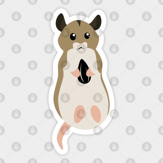 Chinese Hamster Sticker by DeguArts